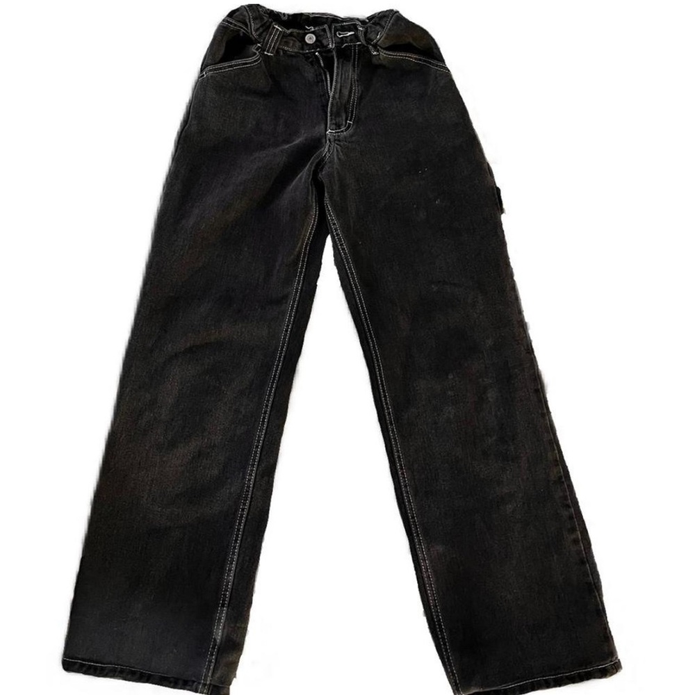 BRANDY MELVILLE WIDE LEG CARPENTER PANTS JEANS